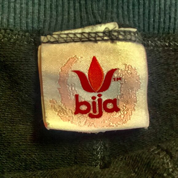 Short Shorts Bija Black Elastic Waist Large - Picture 6 of 7